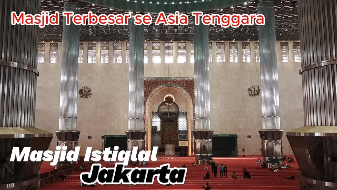 Masjid Istiqlal, Masjid Terbesar Se Asia Tenggara #masjid #masjidistiqlal #masjidterbesar