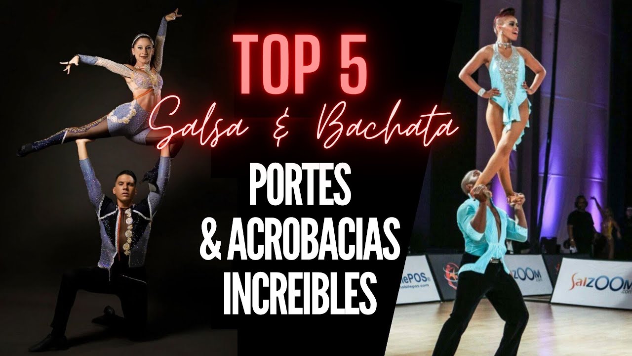 TOP 5 SALSA Y BACHATA CABARET: ACROBACIAS INCREIBLES (@Eurosonlatino  , @globalsalsasummit5438 etc)