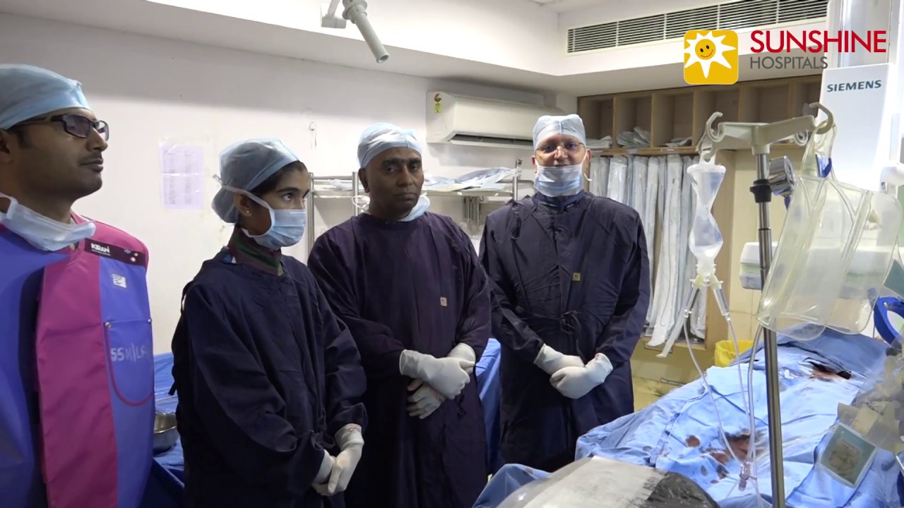 IVC filter by Dr. Vijay Kumar Reddy at Sunshine Heart Institute