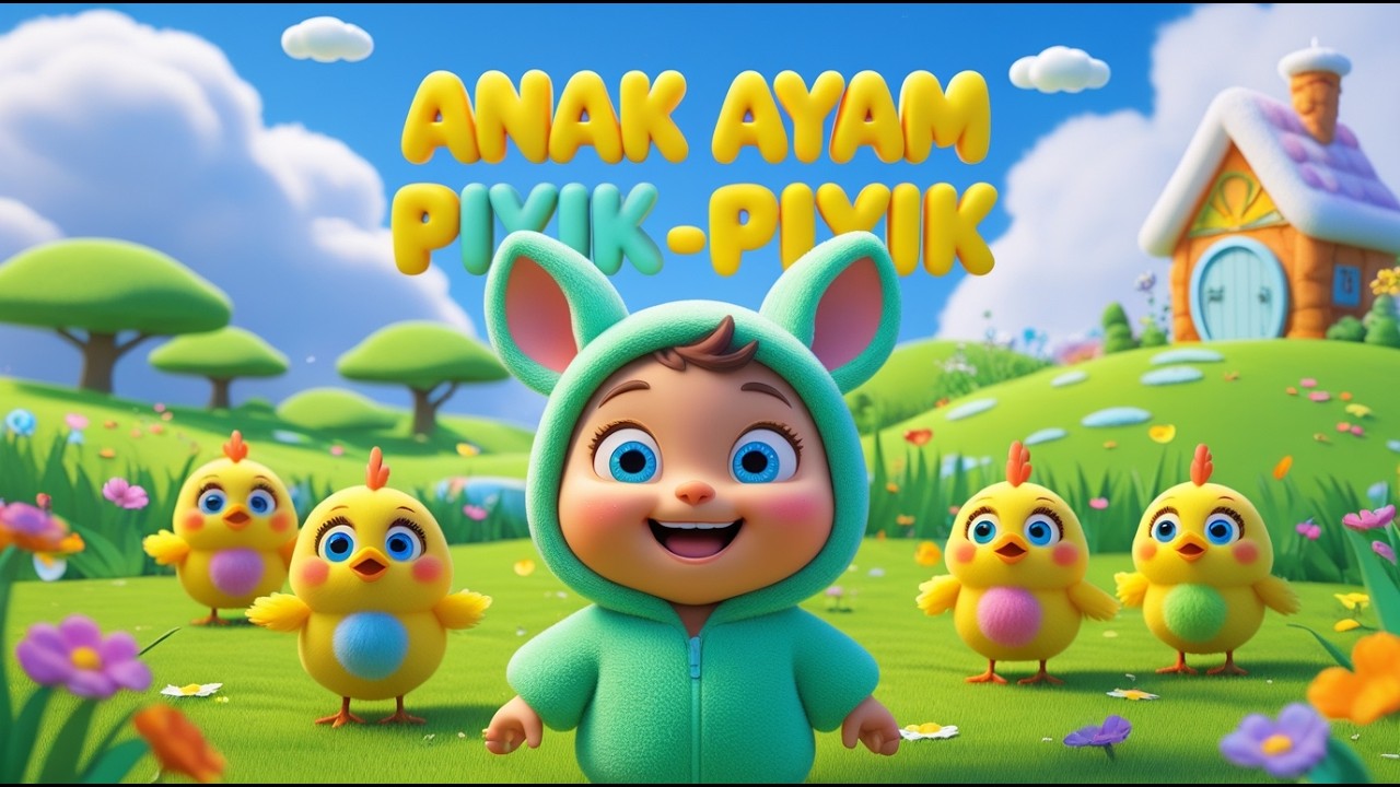 ANAK AYAM PIYIK-PIYIK - LAGU ANAK INDONESIA – LAGU BELAJAR DAN BERNYANYI | Roman Kids