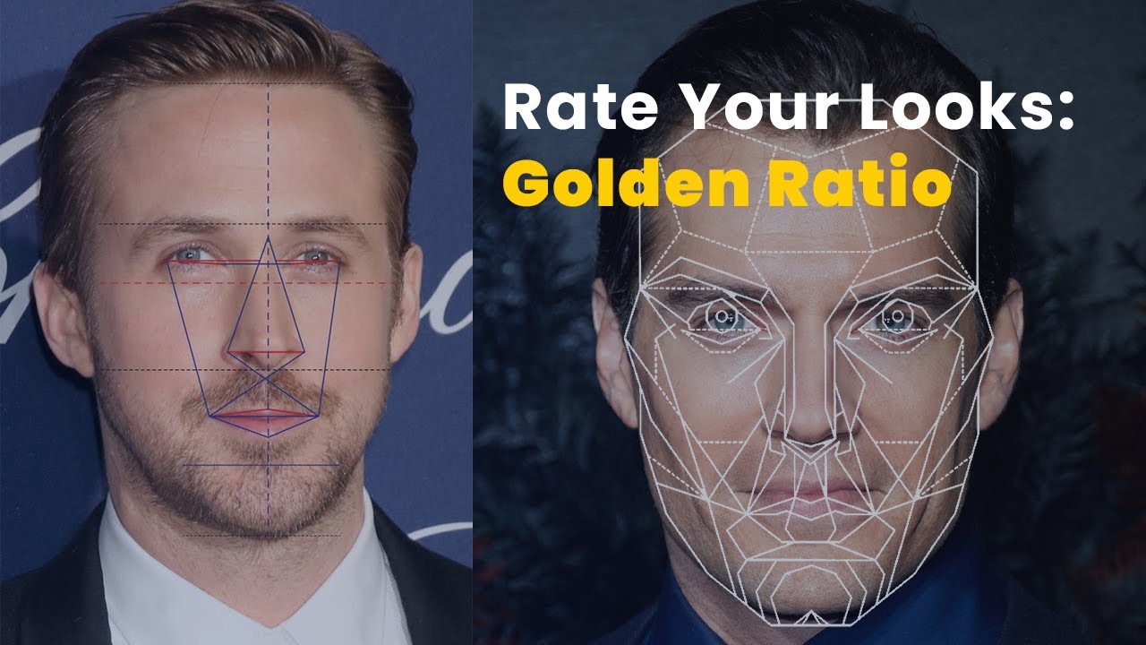 How to Rate Your Face Using The Golden Face Ratio  - (Blackpill Analysis)