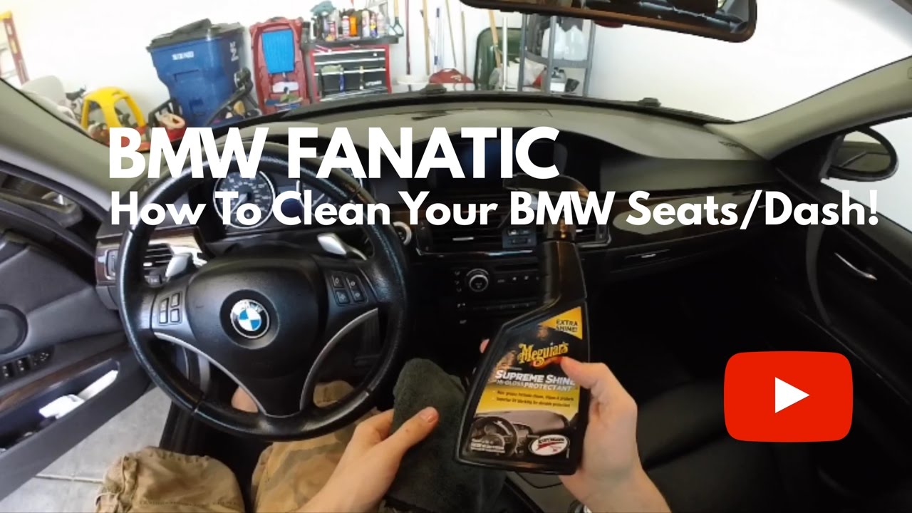 Как почистить кожаные сиденья и приборную панель BMW своими руками!