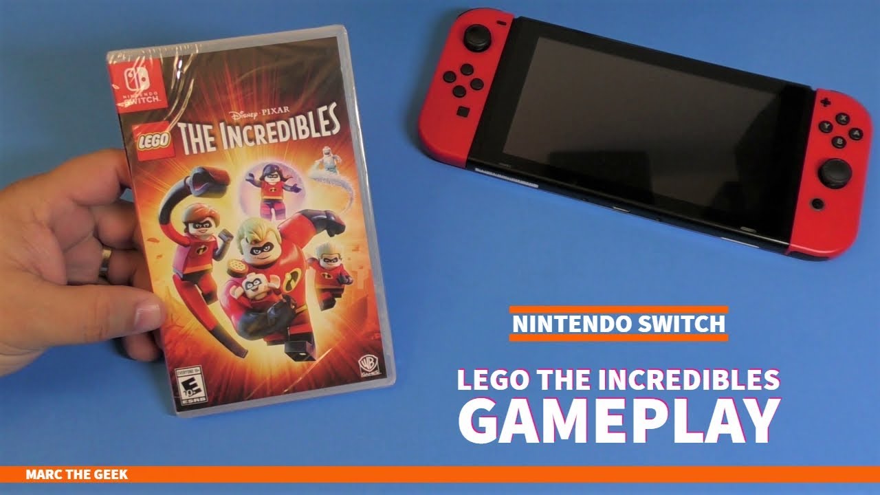 Игровой процесс Nintendo Switch Lego: The Incredibles
