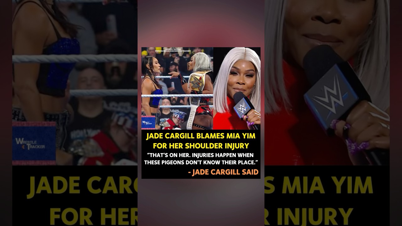 Jade Cargill blames Mia Yim for her shoulder injury at WWE Holiday Tour 