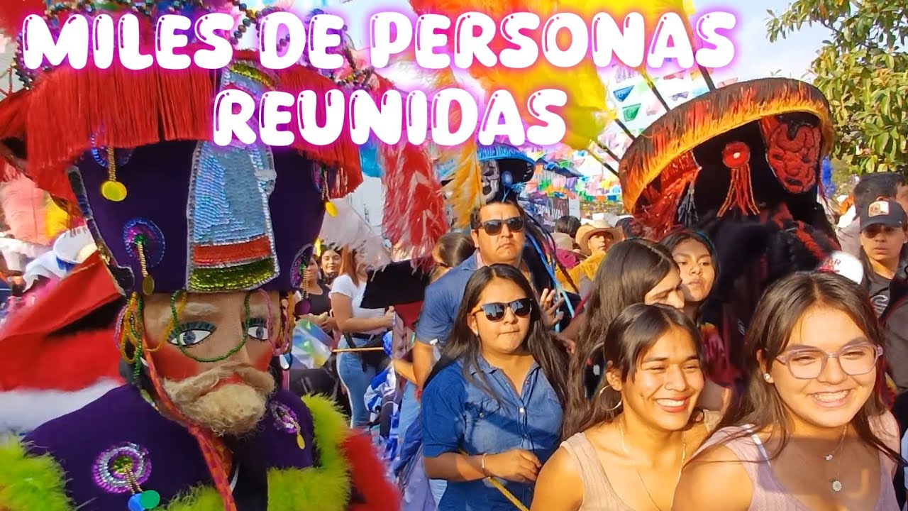 Carnaval Jiutepec Morelos 2025 🇲🇽 en los sones Banda la Atractiva #chinelos #carnavaljiutepecmorelos