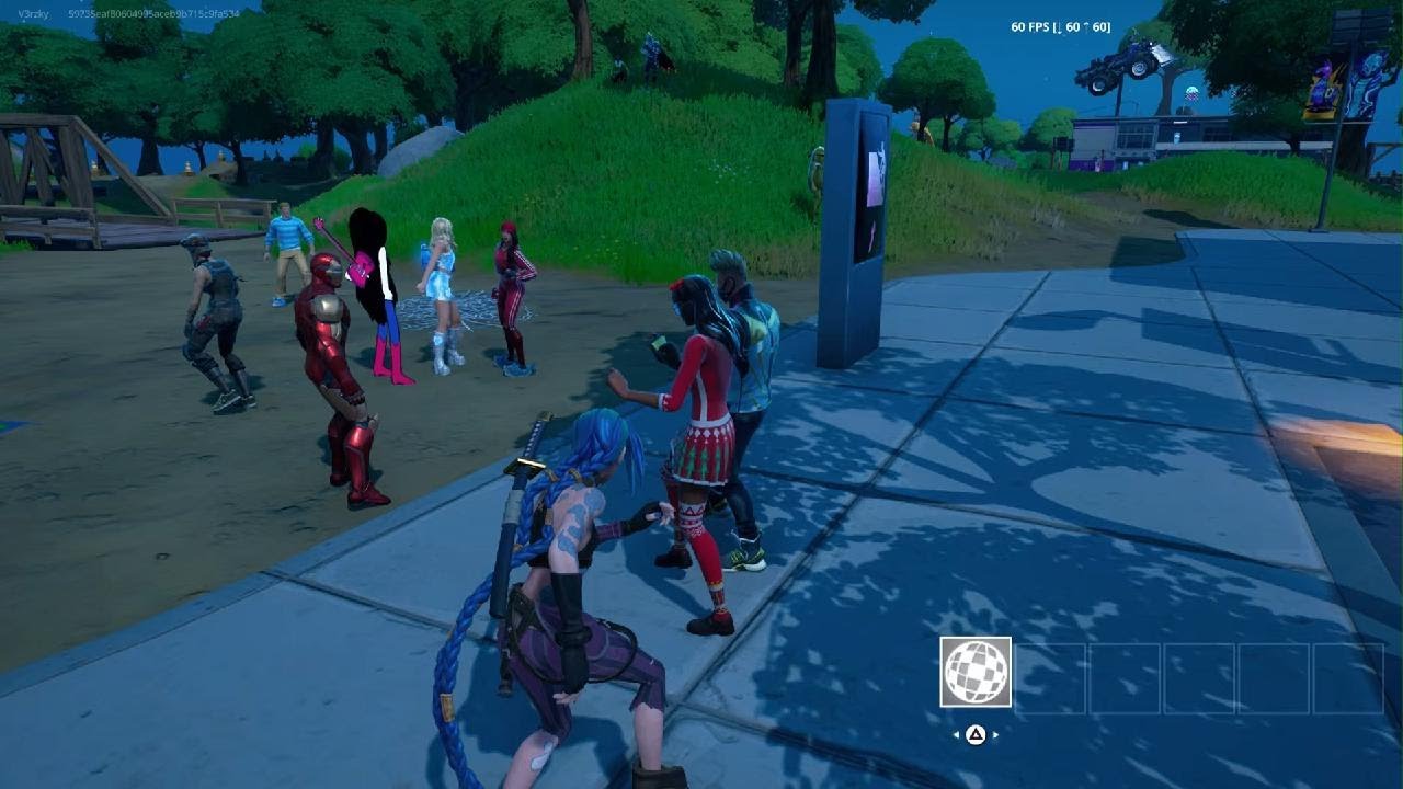 Fortnite: Party Royale Playing as Jinx
