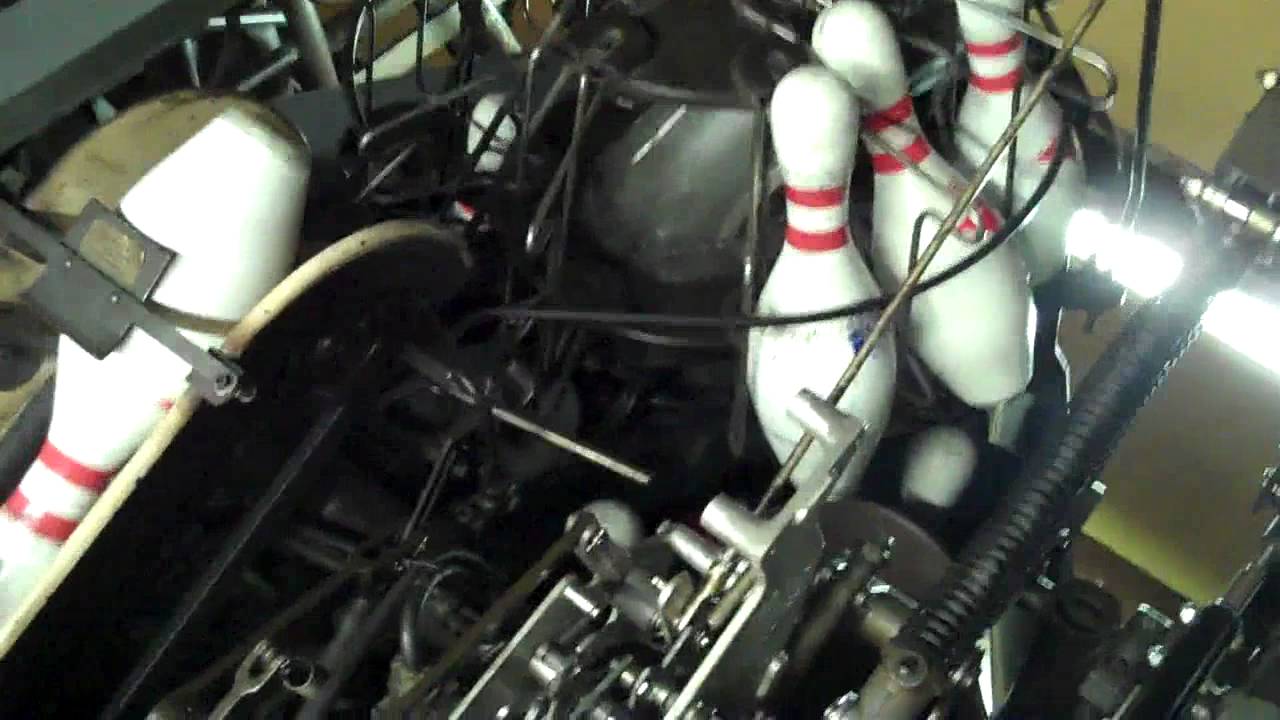 How to reset pins on a Brunswick Pinsetter