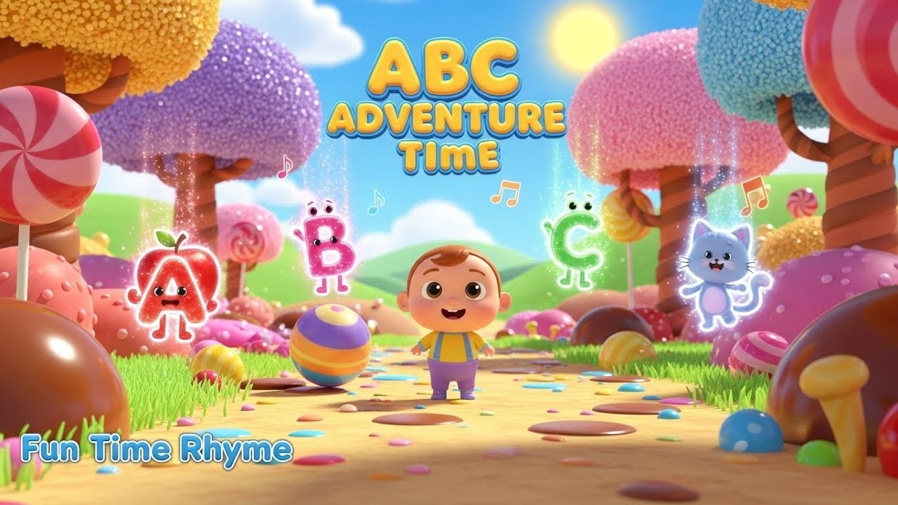 ABC Adventure Time 🔤🌈🎵 | Fun Alphabet Learning for Toddlers & Preschoolers 👶📚