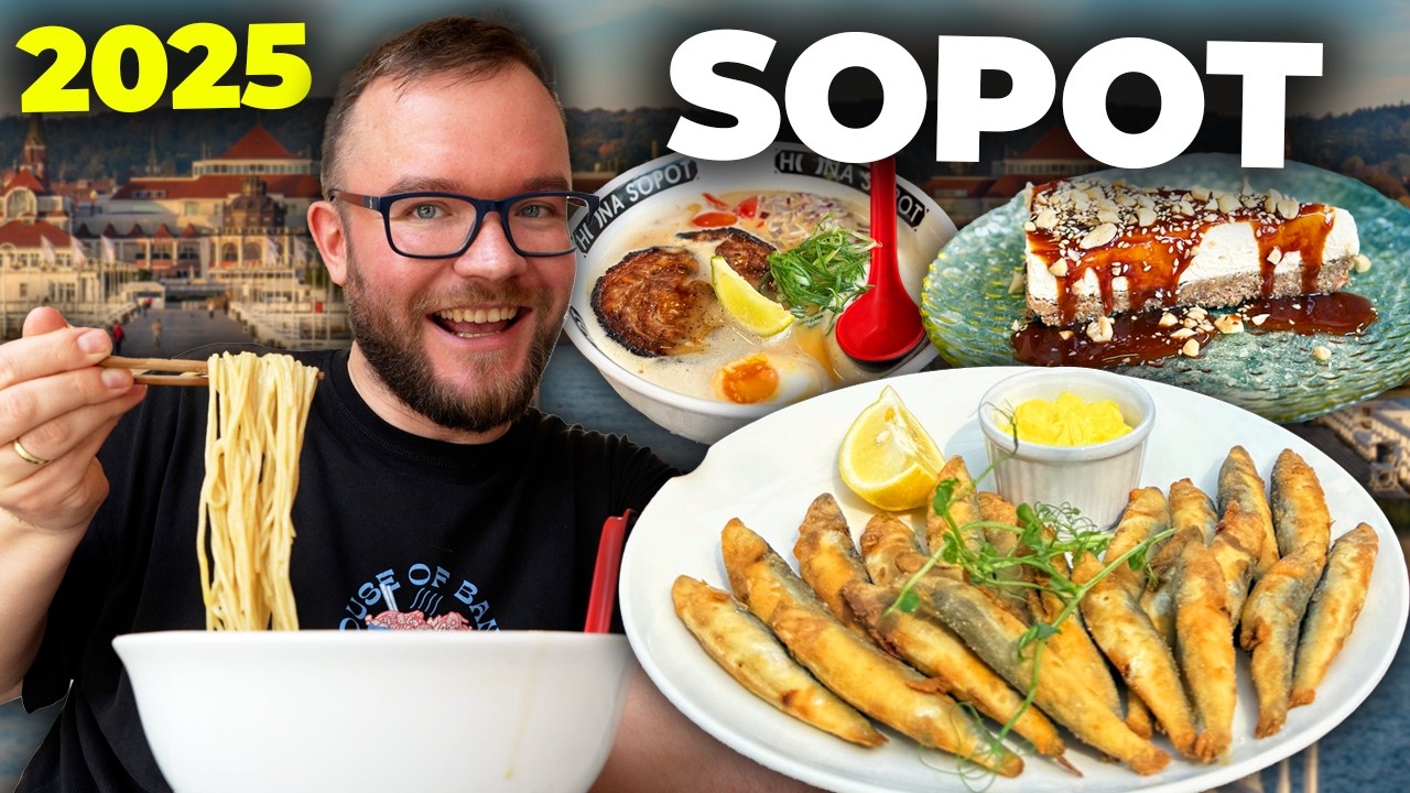 SOPOT 2025: NAJLEPSZE JEDZENIE i RESTAURACJE nad morzem - gdzie zjeść w Sopocie? | GASTRO VLOG 735