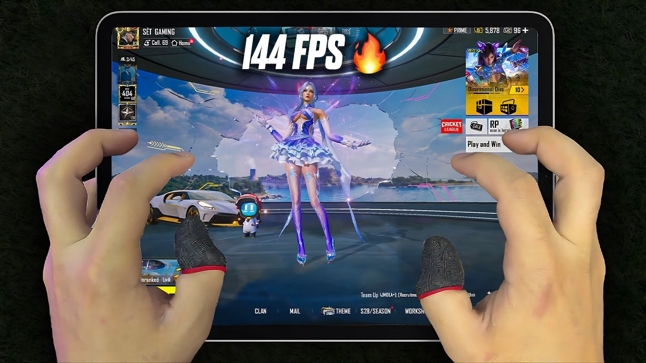 iPad Pro M5 HANDCAM IN 2026 🔥/ Smooth+Ultra Extreme PUBG Gaming Test😍/ NEW IOS 26 Erangle Gameplay !