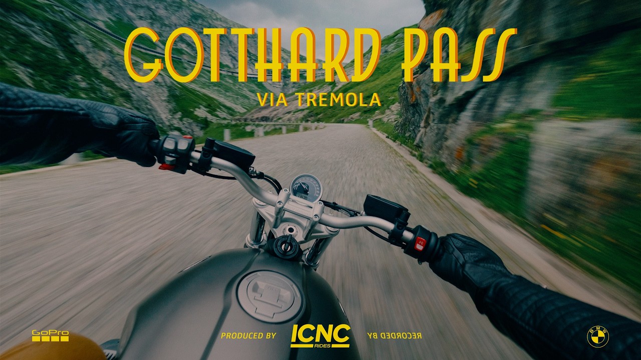 Gotthardpass Via Tremola - Central Switzerland | PURE POV RIDING 4k