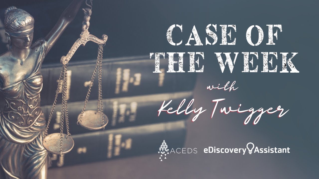 #CaseOfTheWeek with Kelly Twigger: EEOC v. M1 5100 Corp.