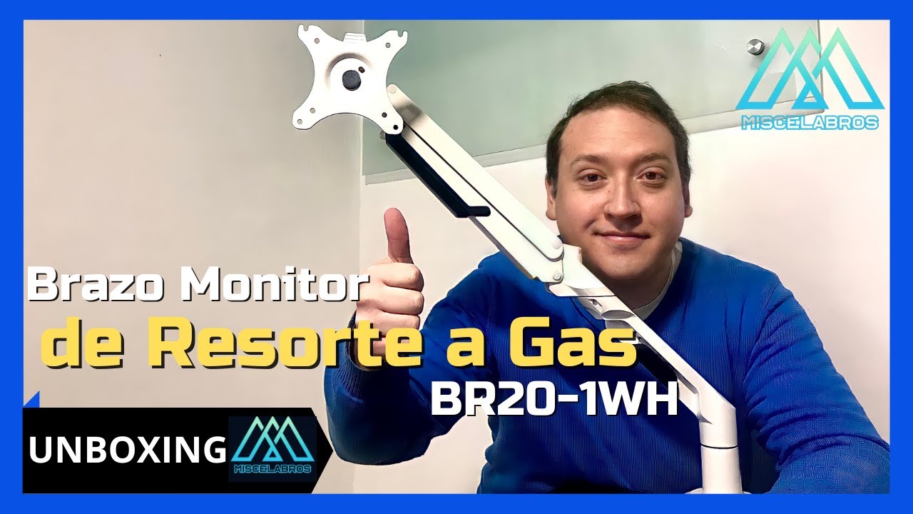 Brazo Ergonomics BR20-1WH | Unboxing y Review