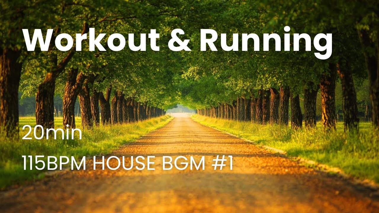 Workout & Running | 115BPM HOUSE BGM #1 (20min)