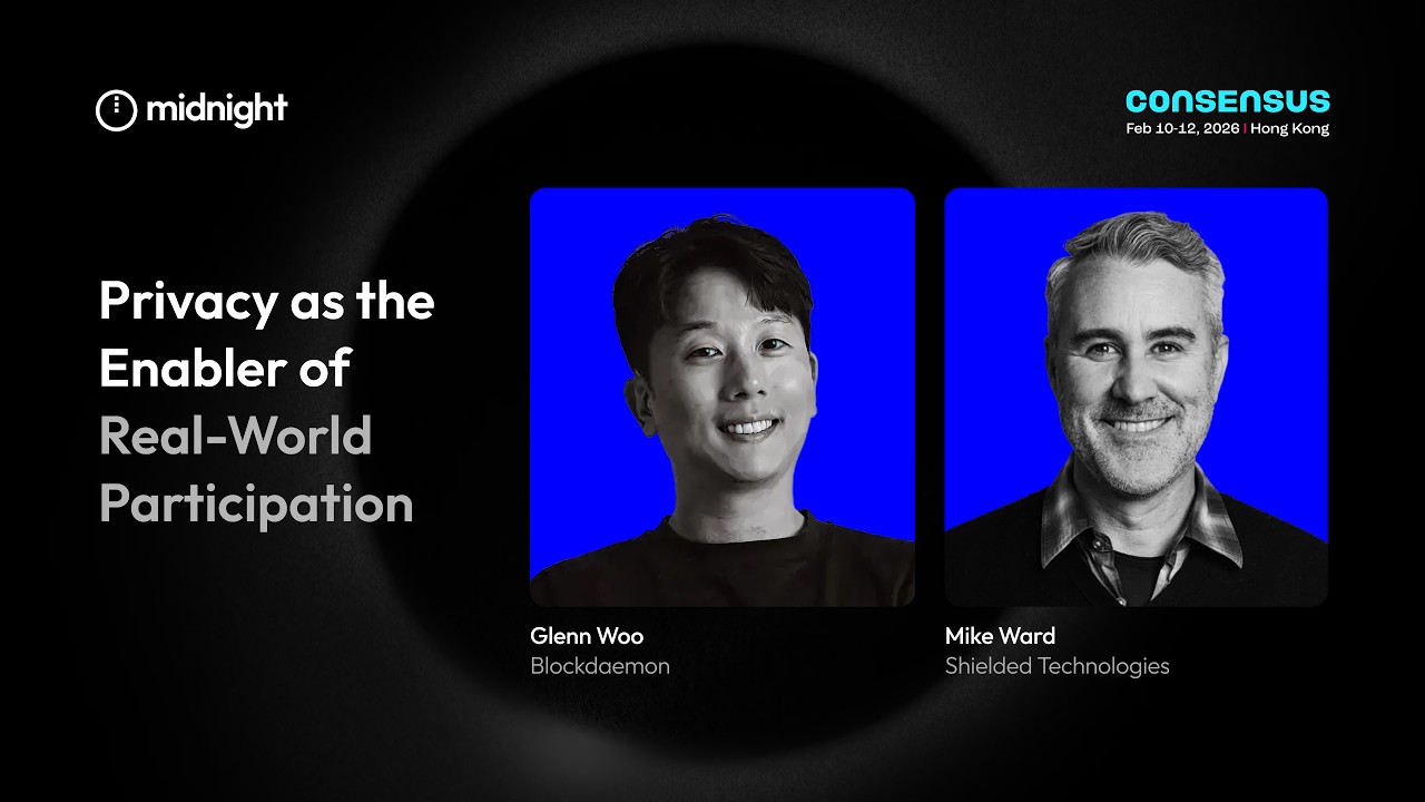 LIVE at Consensus: Privacy as the Enabler of Real-World Participation w/ Blockdaemon & Shielded