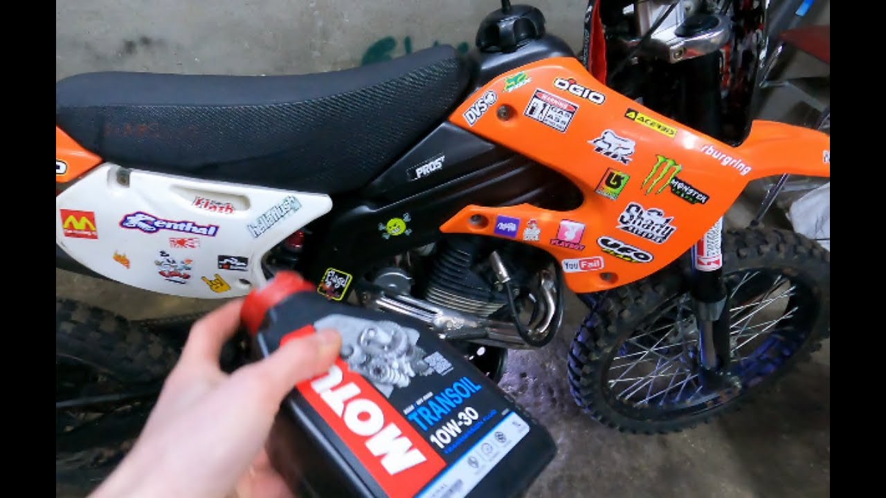 Cross Diabolini 250cc wymiana oleju i czyszczenie sitka