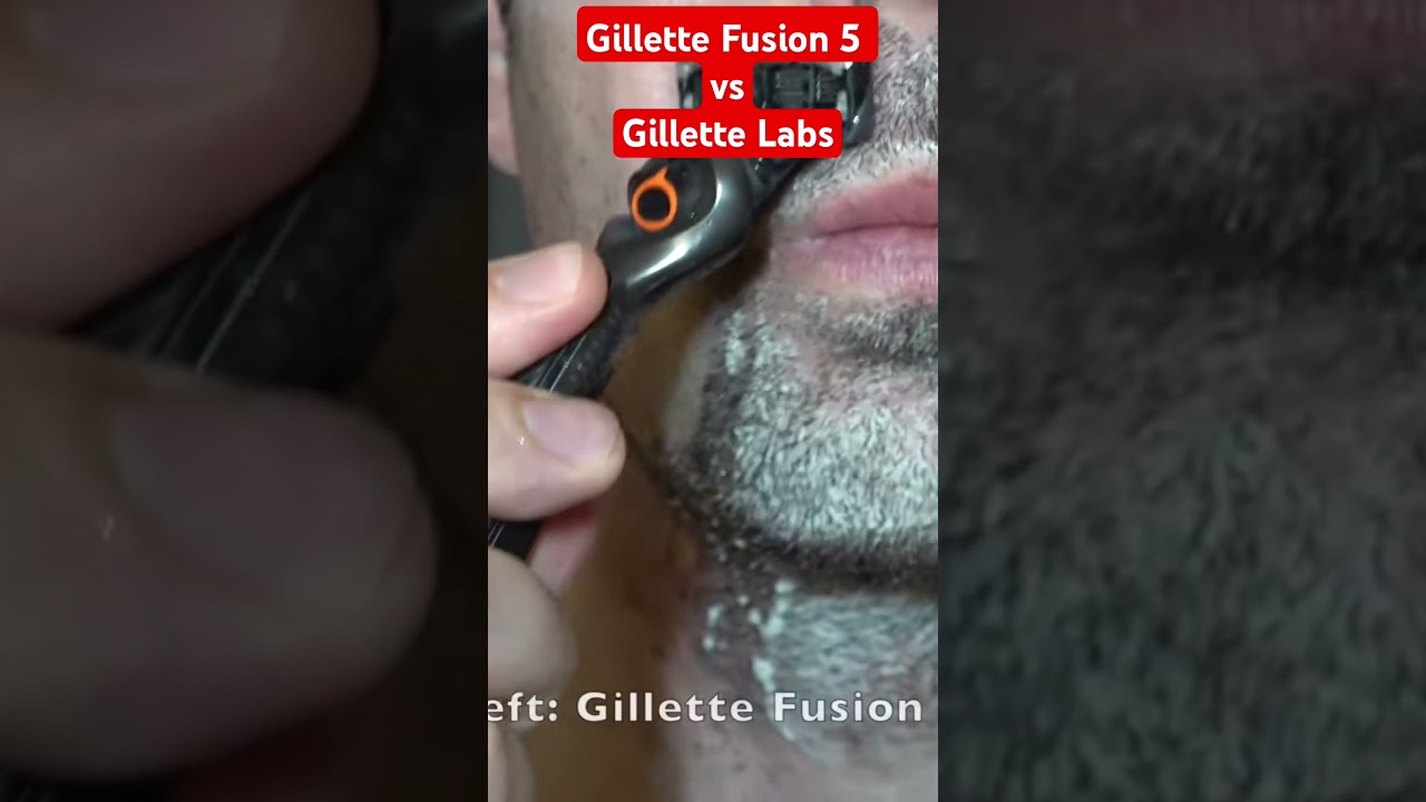 Gillette Fusion 5 vs Gillette Labs