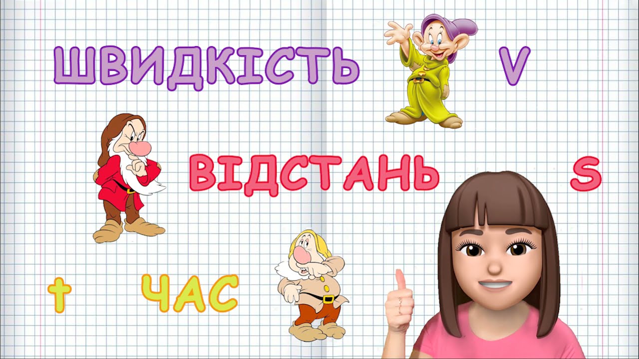 ВІДСТАНЬ, ЧАС та ШВИДКІСТЬ (Марина Безніщенко)