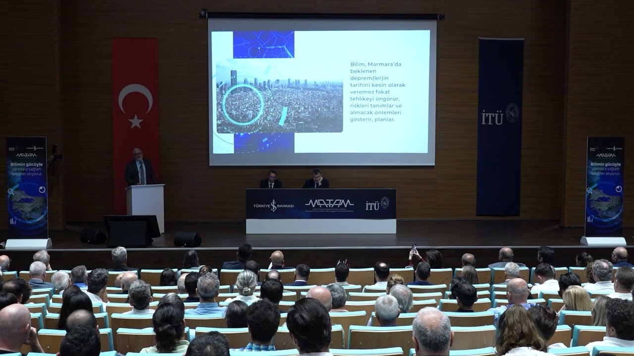 MATAM A&ccedil;ılış T&ouml;reni. Prof. Dr. Cenk Yaltırak Konuşması