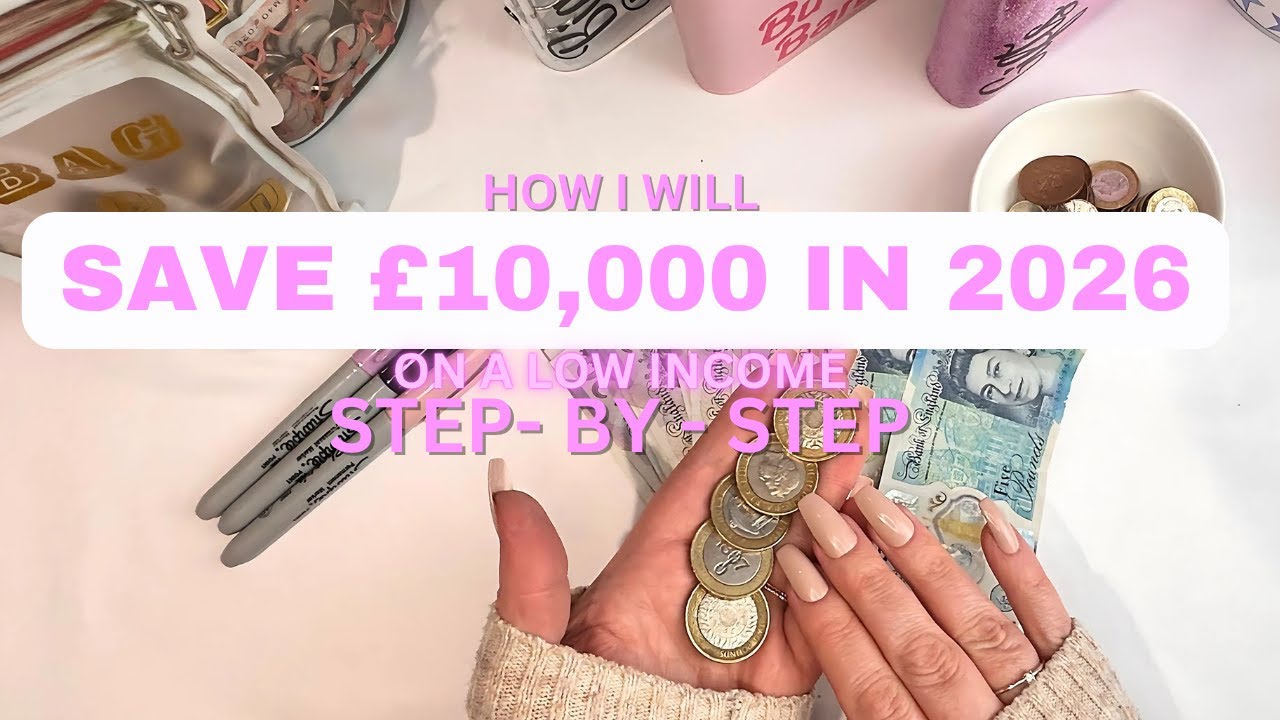 Save £10,000 in 2026 on ANY Income | Low Income Budgeting