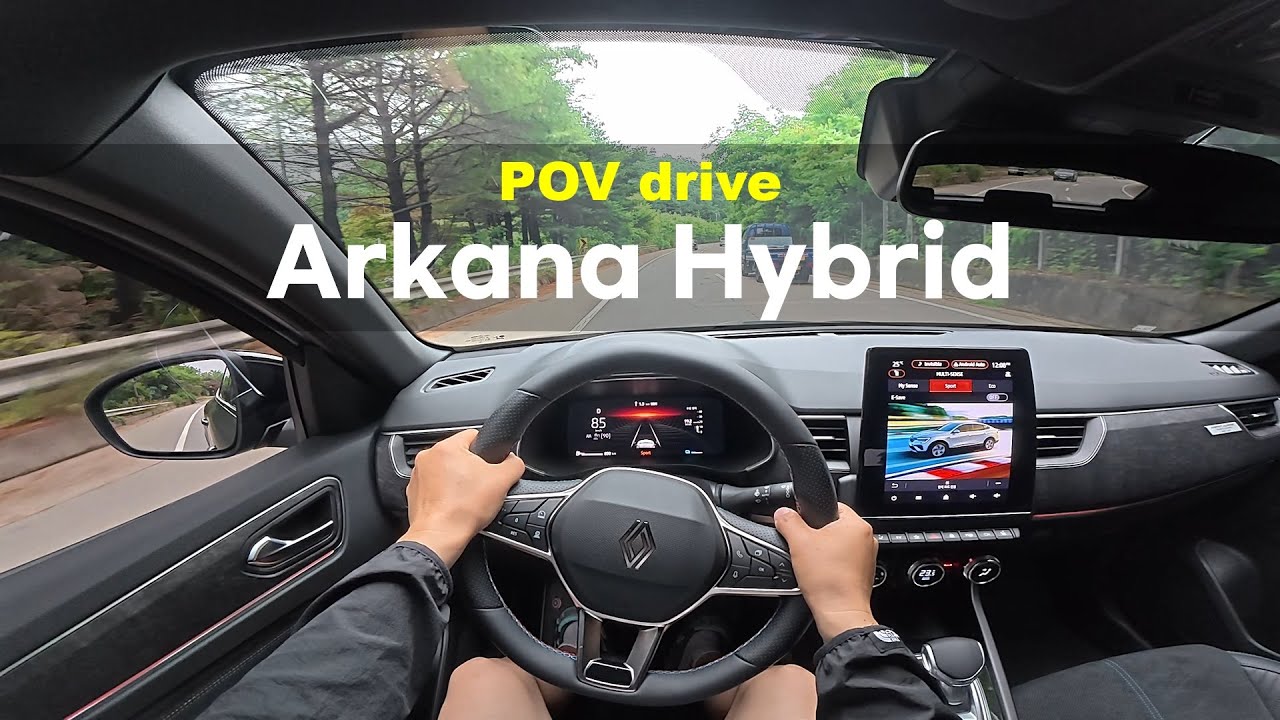 2026 Renault Arkana hybrid esprit alpine POV drive