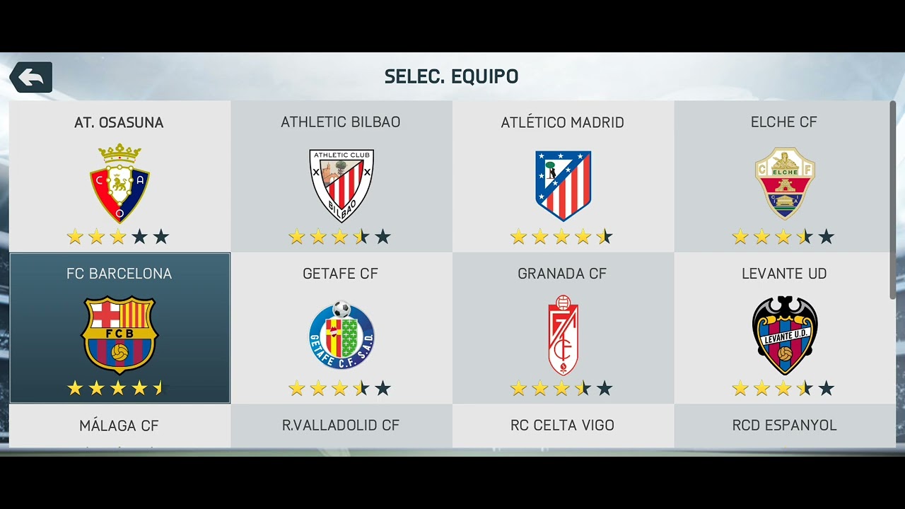 Tutorial de como poner los demás equipos en FIFA 14 Android 