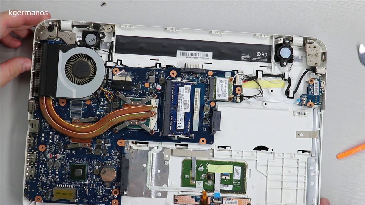 TOSHIBA SATELLITE C55 update, upgrade, fix cooling system,