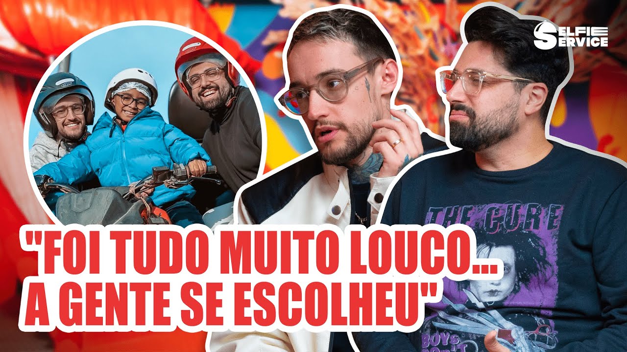 RAFA E LUKE LEMBRAM PROCESSO DE ADOÇÃO DE KAUAN | #SelfieService