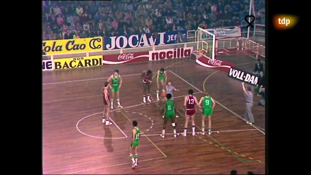 Drazen Dalipagic Korać Cup 1981 Final   Carrera Venezia Vs Joventut Freixene