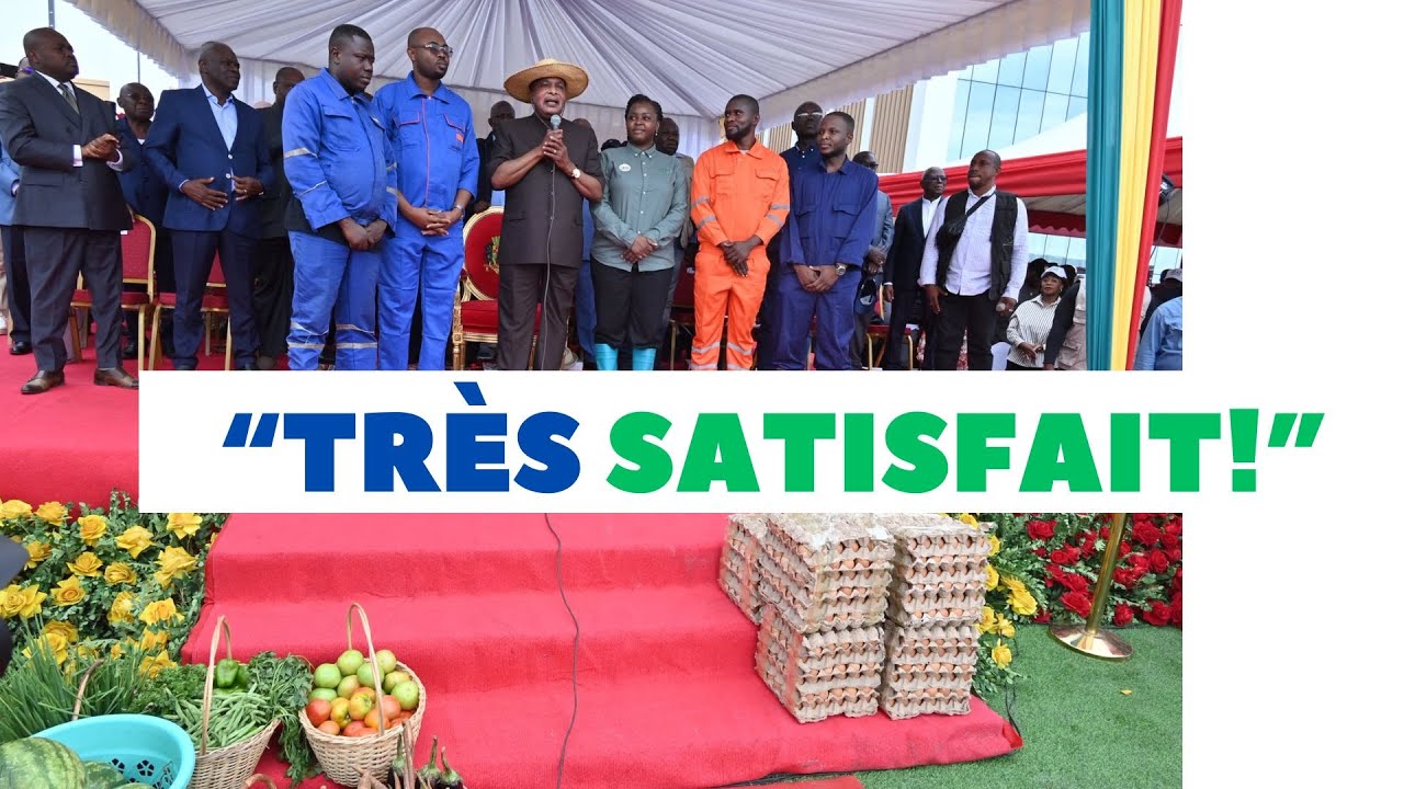 Agriculture | Le Président Denis Sassou-N’Guesso très satisfait de l'implication des populations