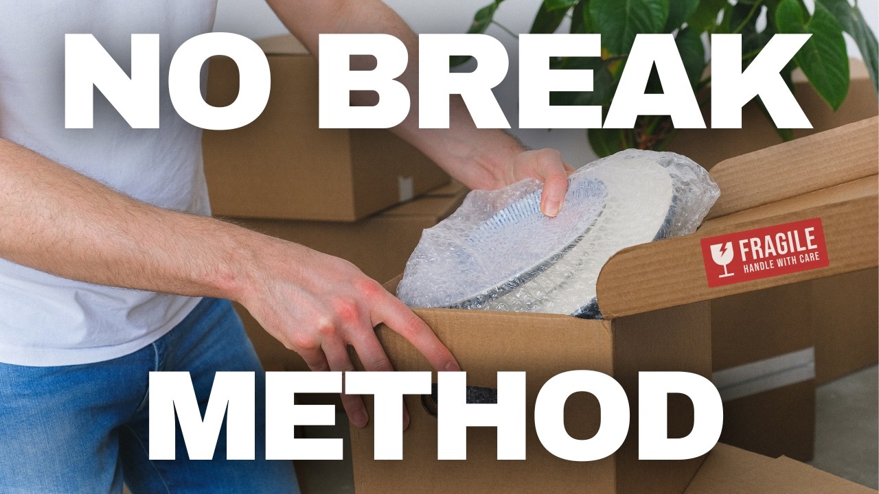 How to Package Fragile Items SAFELY for Shipping