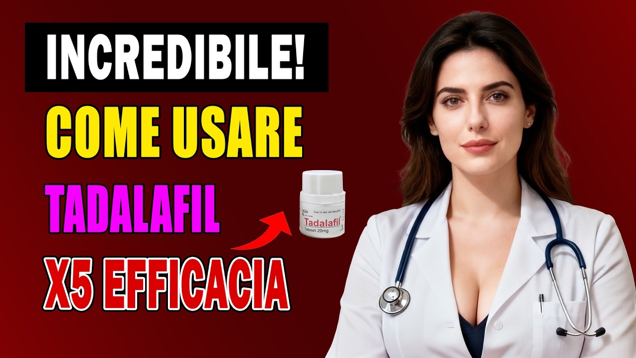 Metodo per rendere il tadalafil 5 volte più efficace | Medici lo confermano