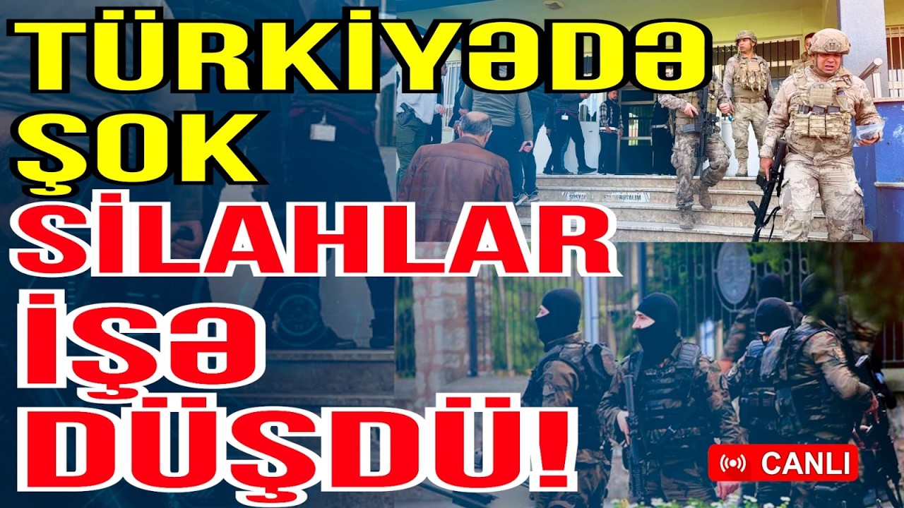 T&uuml;rkiyədə şok yaşanır - Silahlar işə d&uuml;şd&uuml; - G&uuml;ndəm Masada - Media Turk TV