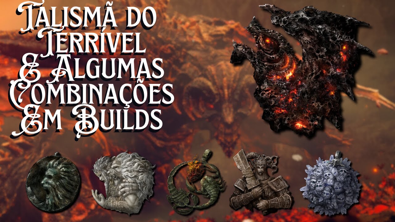 Talismã de Magma do Bayle, o Terrível - Elden Ring
