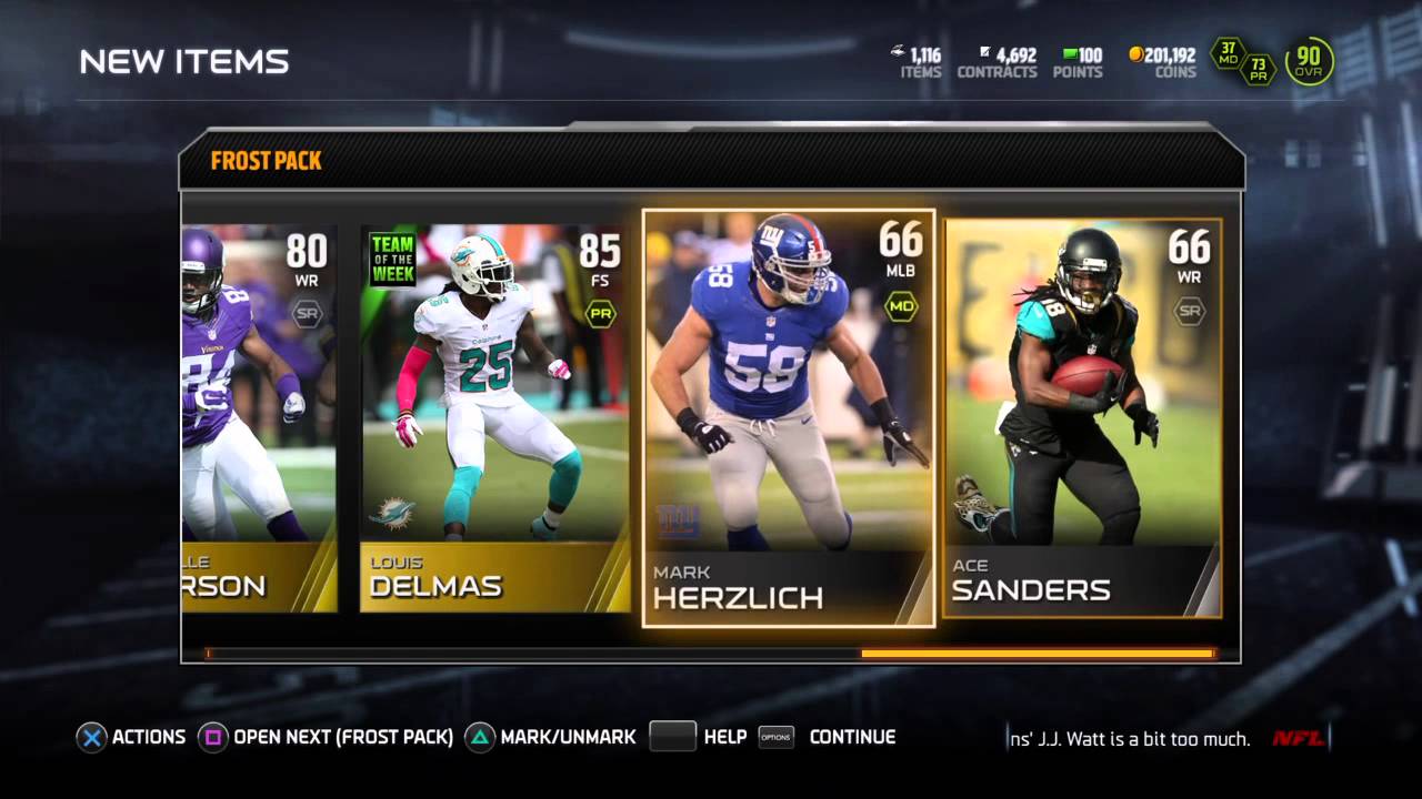Madden NFL 15 MUT PS4 Frozen bundle opening\ Elite pull! Welcome new Madden Players!
