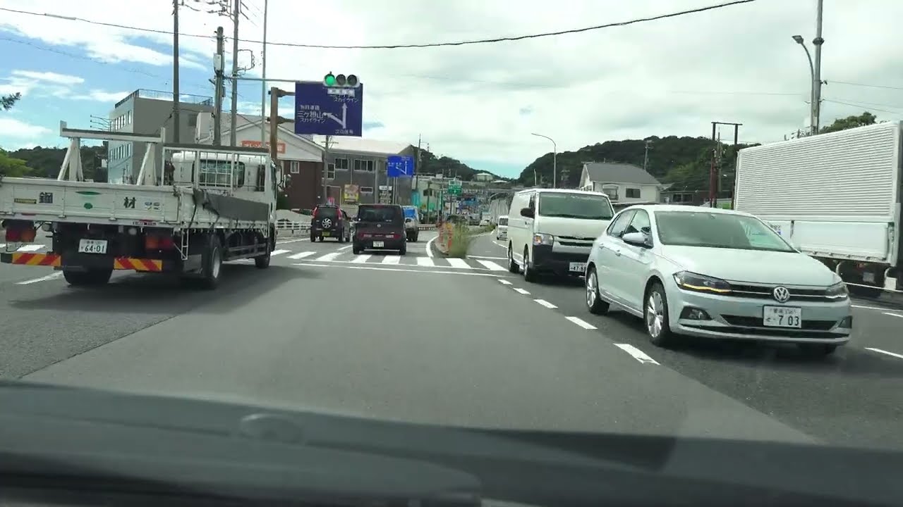 4K　国道23号豊橋バイパス・前芝IC→蒲郡バイパス・蒲郡西ICの乗り継ぎ　（蒲郡バイパス一部通行止め時）　2023年9月撮影版