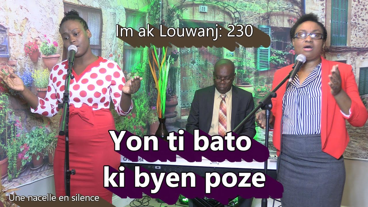 Yon ti bato ki byen poze (Une nacelle en silence)
