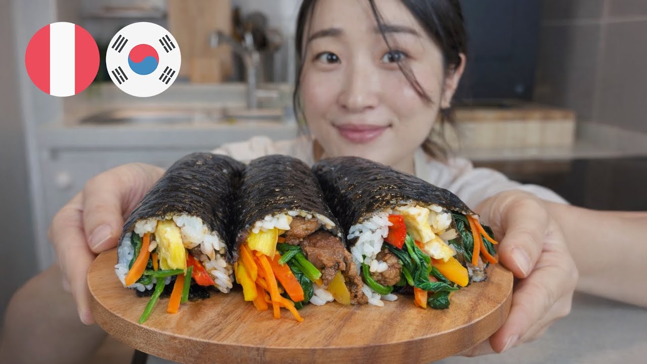 Mezclamos dos de las mejores cocinas del mundo y este es el resultado 🇵🇪 🔥 🇰🇷