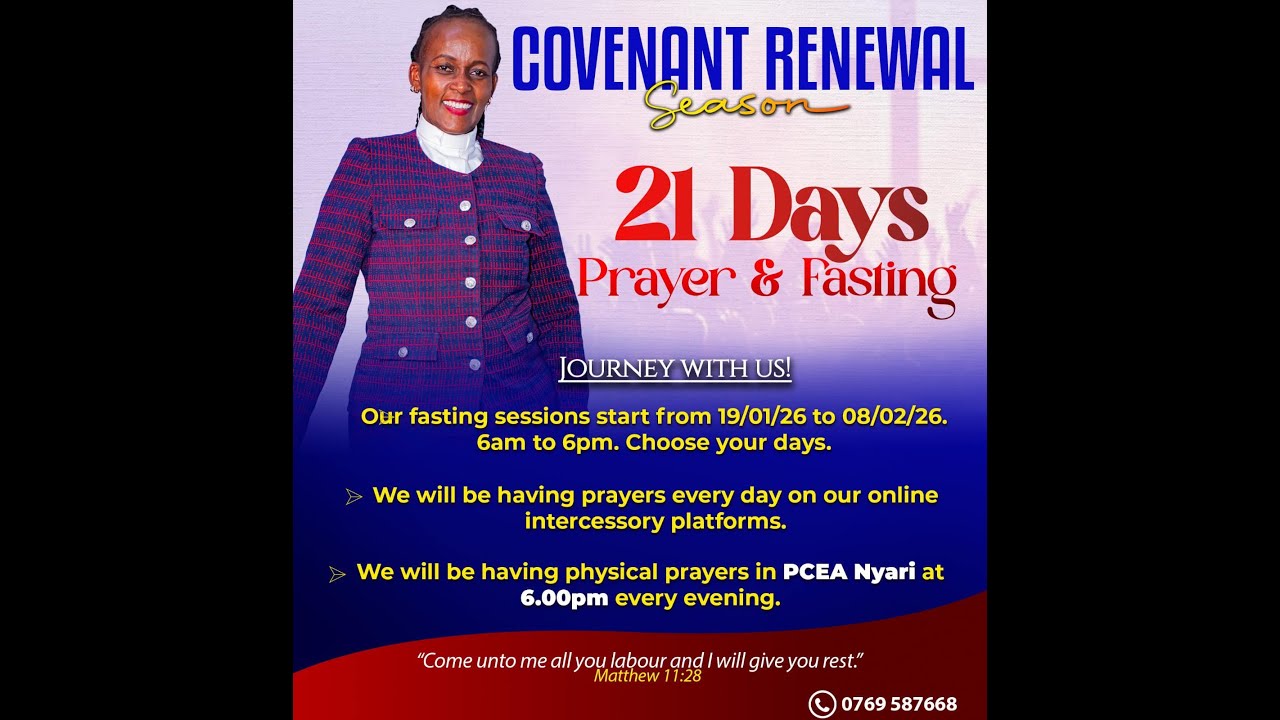 || COVENANT RENEWAL  ||PCEA NYARI PARISH NAIROBI || DAY 15