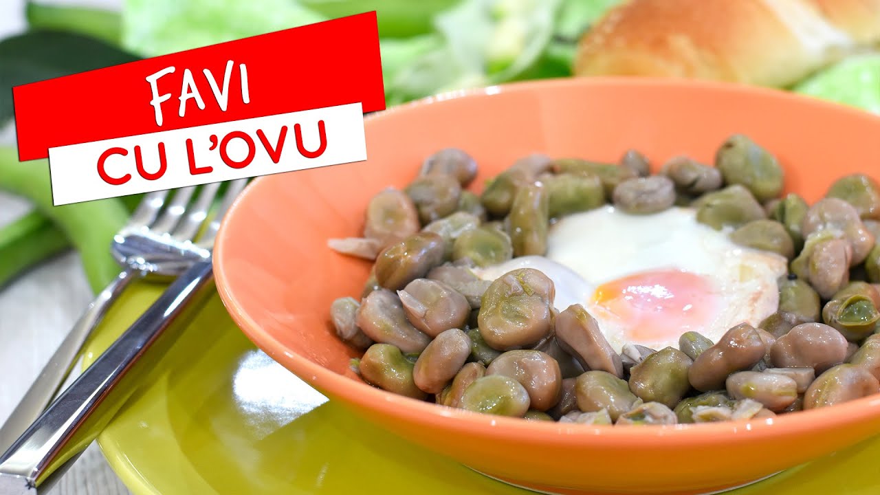 Favi cu l'ovu: la ricetta delle fave fresche con le uova