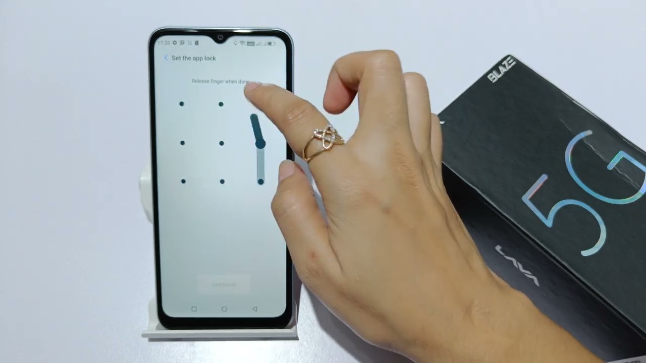 How to set app lock in lava blaze 5G | Lava blaze pro me  privacy password kaise set kare