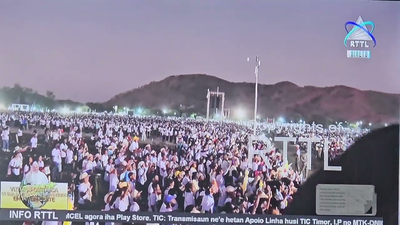 Papa in Timor Leste## CatholicMass
