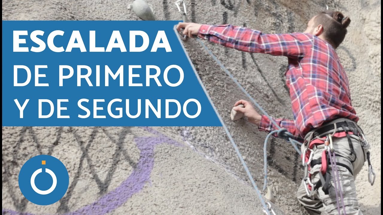 C&oacute;mo hacer escalada de monta&ntilde;a - Escalar de primero y de segundo