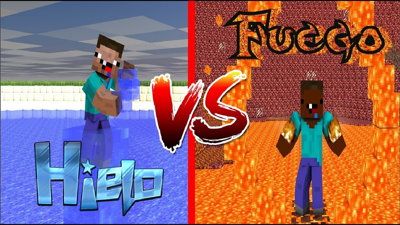 LA BATALLA ELEMENTAL MAS PODEROSA MINECRAFT TROLL + ROLEPLAY
