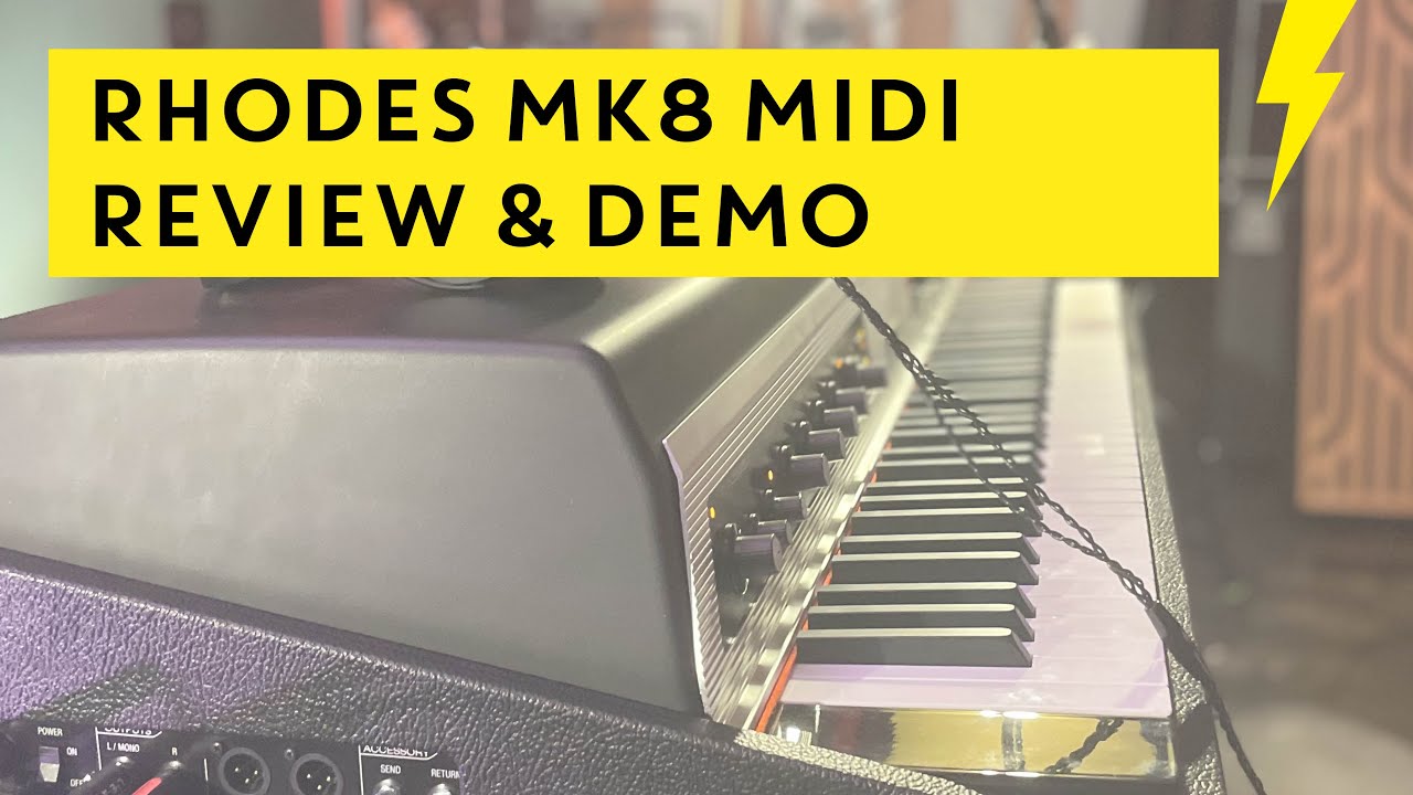 Обзор и демонстрация звука Rhodes MK8 MIDI — лучшее ли это пианино Rhodes из когда-либо созданных?