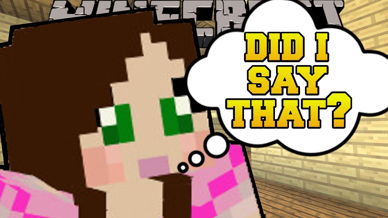 Minecraft: Я ЭТО СКАЗАЛА?!? (САМЫЕ СТРАННЫЕ ВЕЩИ, КОТОРЫЕ МЫ КОГДА-ЛИБО ГОВОРИЛИ!) Мини-игра