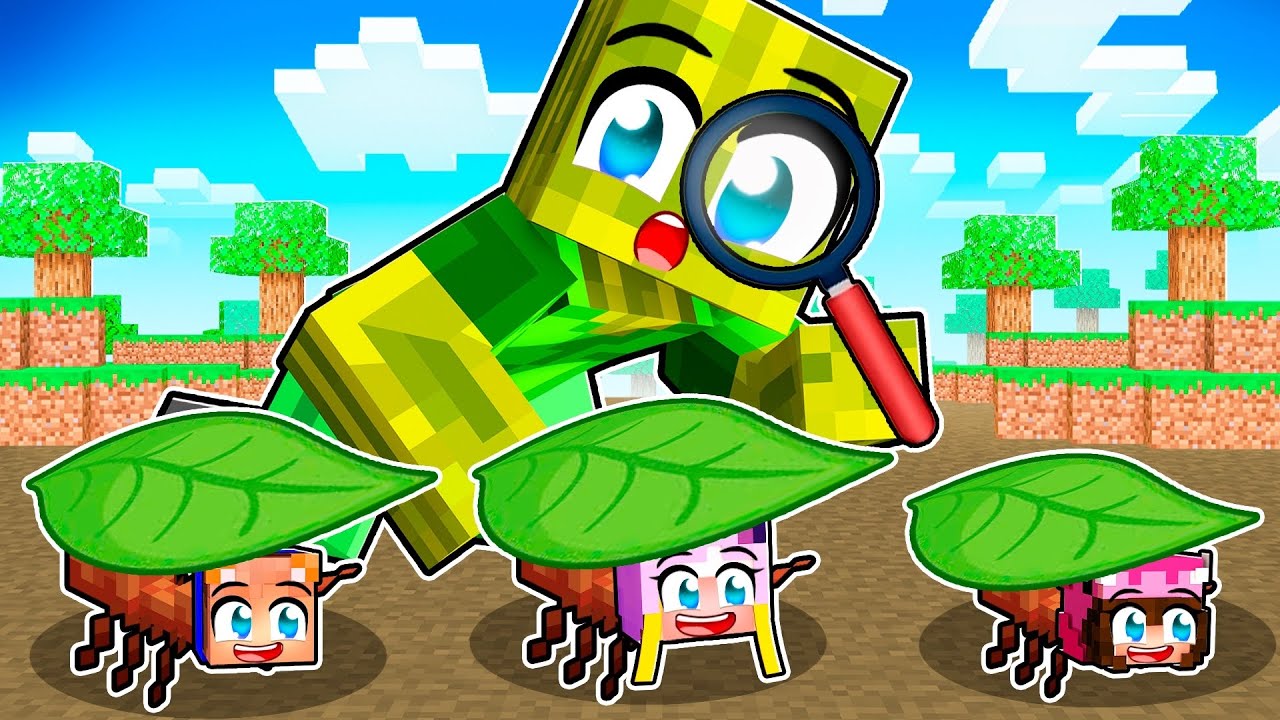VERSTECKEN SPIELEN als AMEISEN! 🌸 Minecraft