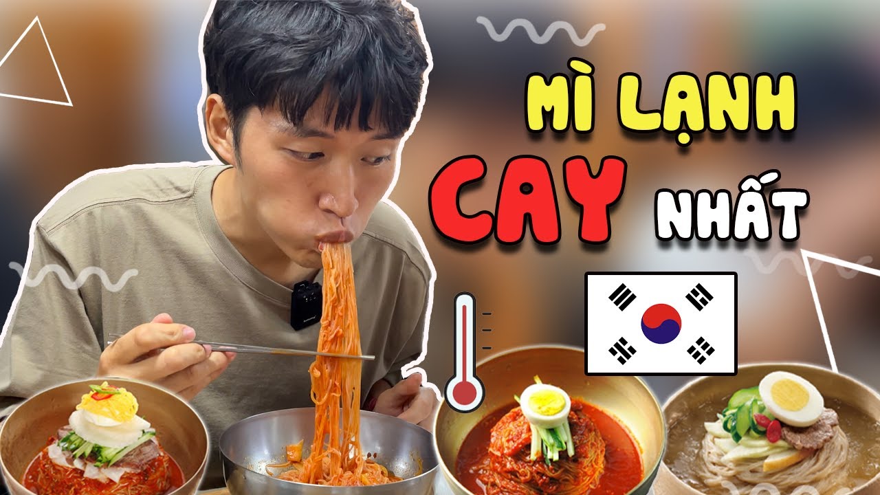 Ăn MÌ LẠNH CAY xé lưỡi với A Síng, Khánh Ssi & tới quán Jang Hongan tại Seoul | ĂN SẬP HÀN QUỐC