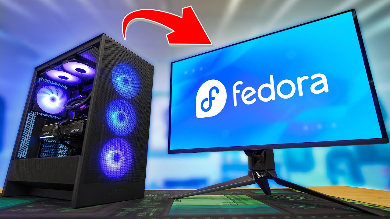 I Installed Fedora KDE on a Gaming PC - PEAK Beginner Distro