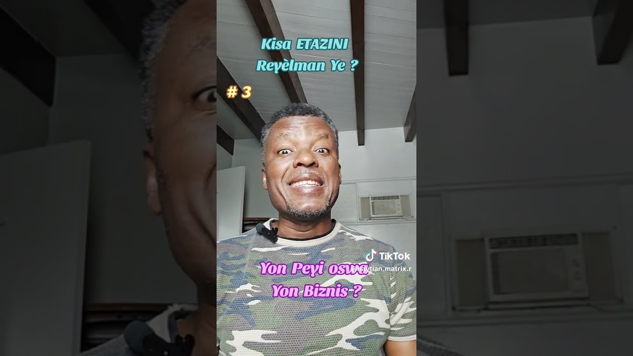 # 3 : Kisa&nbsp; ETAZINI&nbsp; Rey&egrave;lman&nbsp; Ye ?